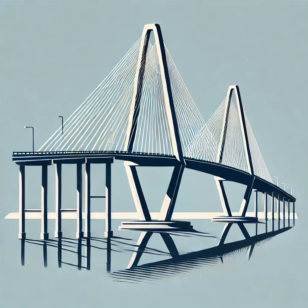 Photo of the Ravenel Bridge in Charleston